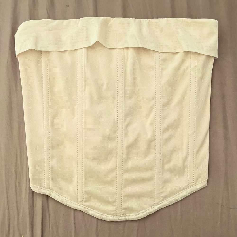 Princess Polly Swans Corset Champagne Top